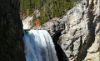 Grand Canyon of the Yellowstone - Lower Falls from Uncle Tom's Trail